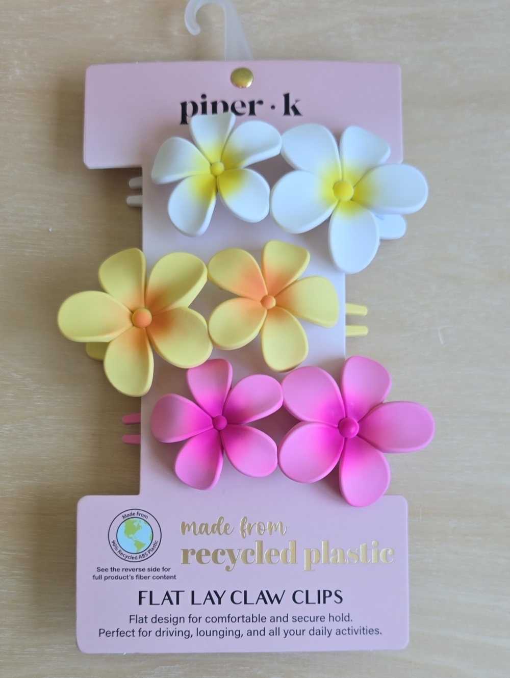 Piper K Floral Lay Claw Clips NEW